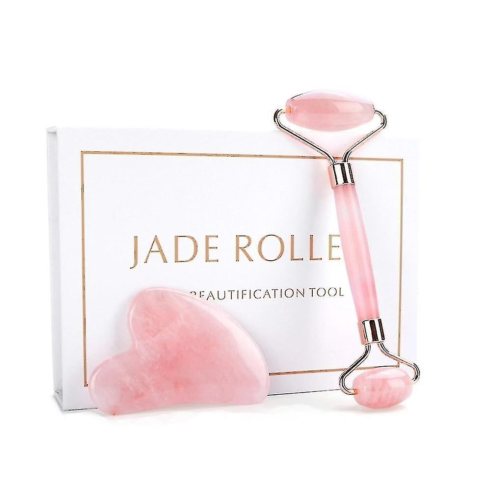 Massagers Natural Jade Roller Scraping Beauty Massage Tool