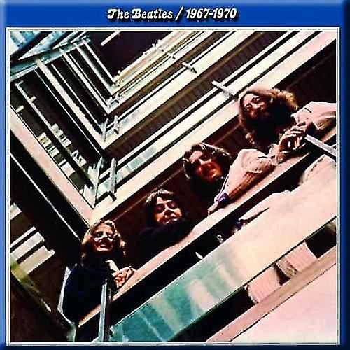 The Beatles Blue Album Fridge Magnet