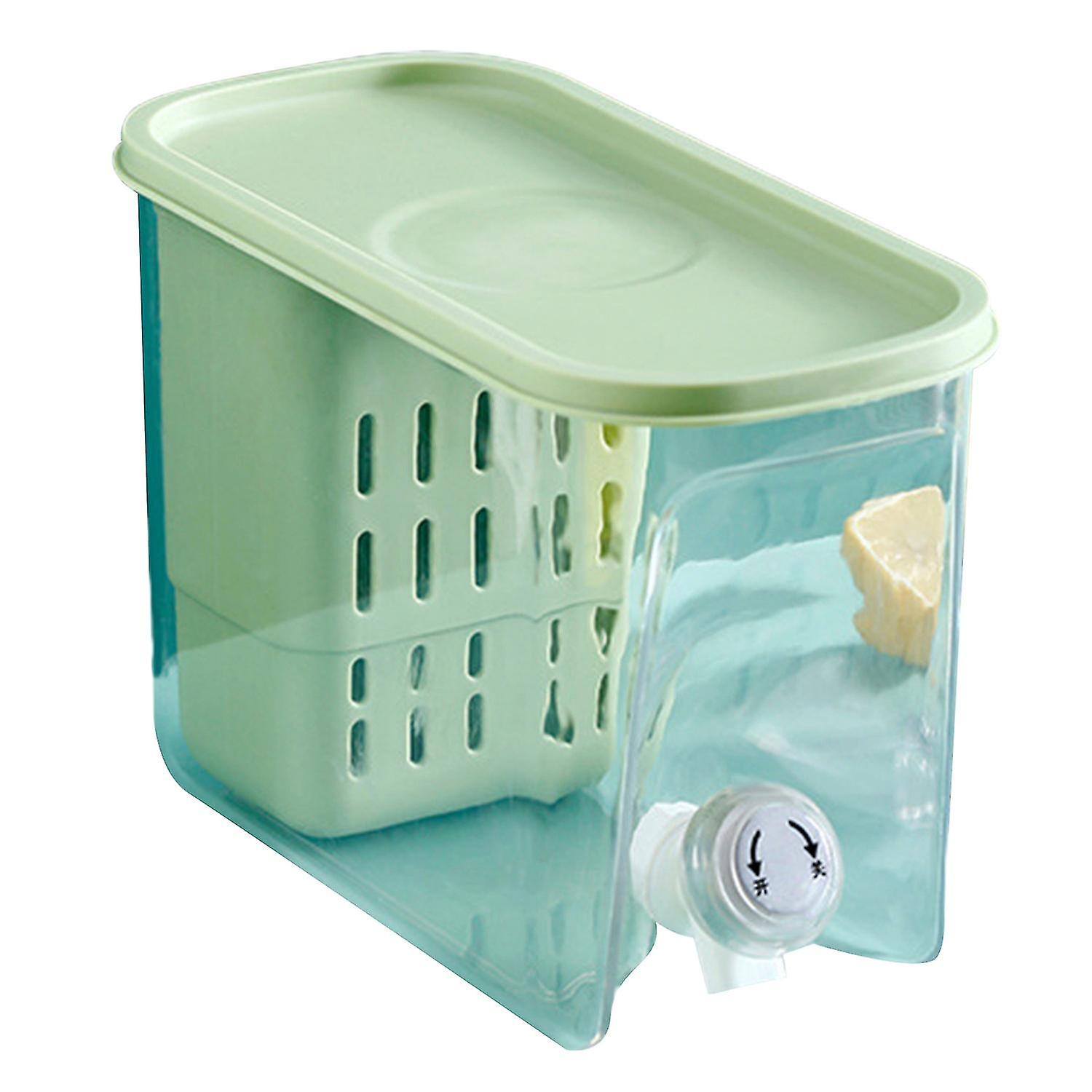 Refrigerator Cold Kettle Large Capacity Sealed Leakproof Cold Kettle Beverage Dispenser Bucket with