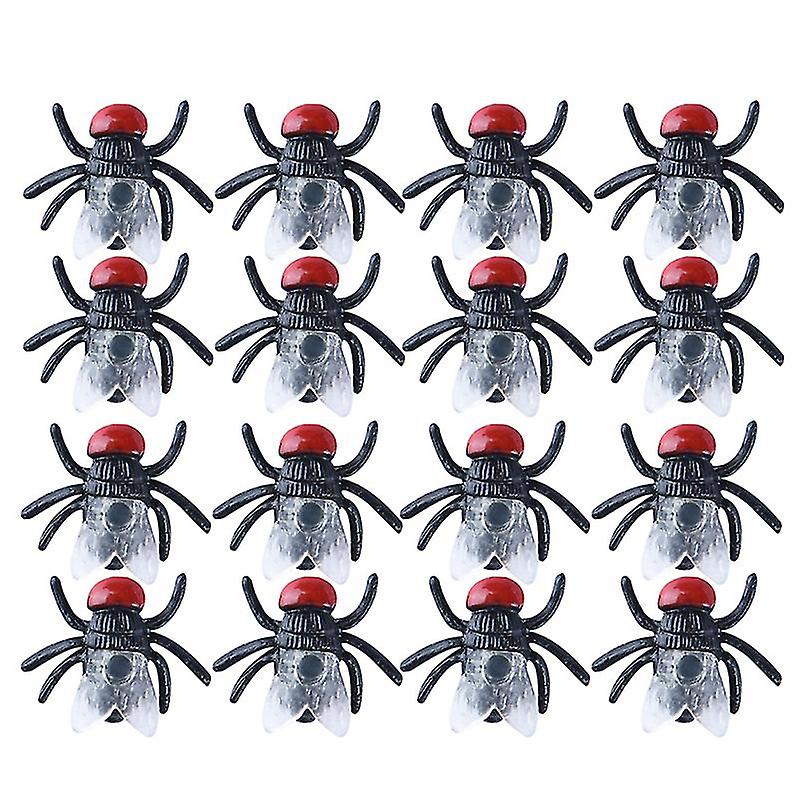 200pcs Fake Fly Prop For Halloween Decorations