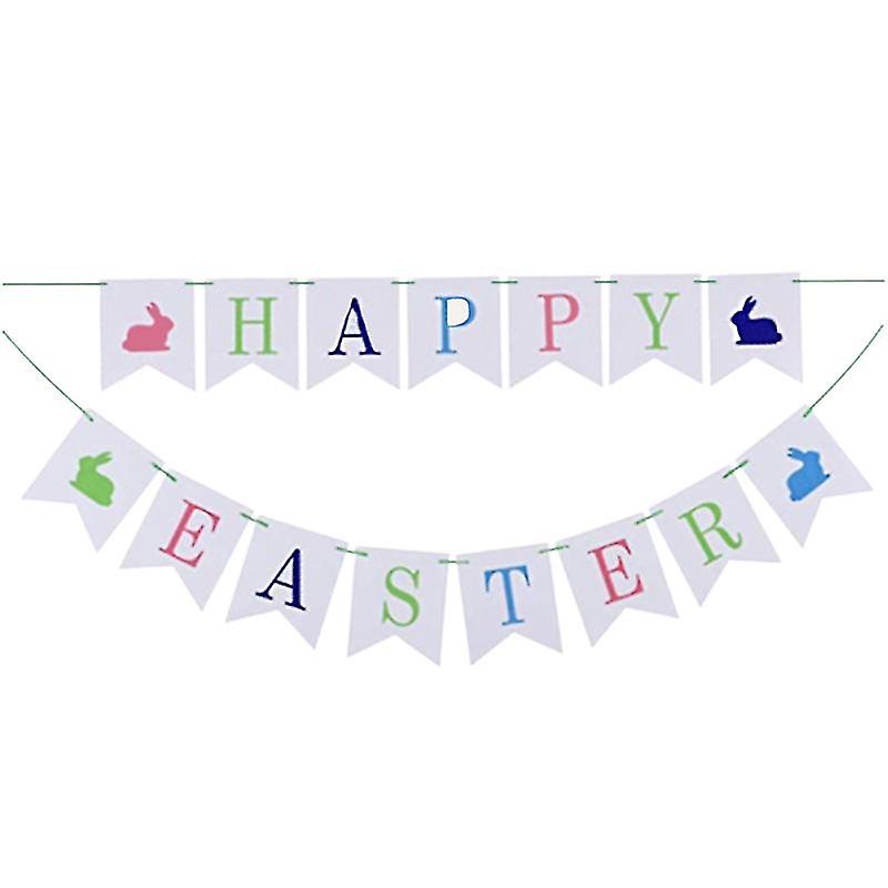 Party Banner Easter Party Garland Easter Paper Banner Easter Tree Decoration
