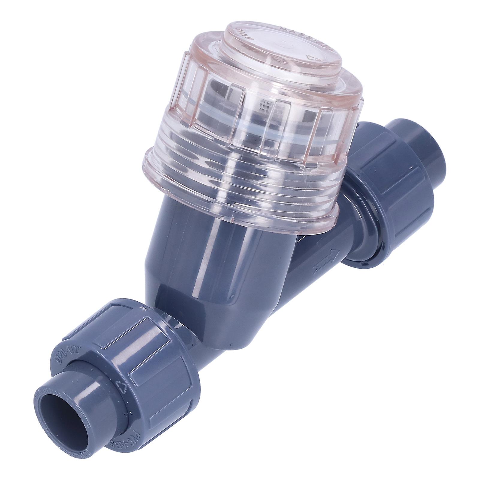Drip Filter Y Type PVC 20mm Pressure Regulating Irrigation Filter
