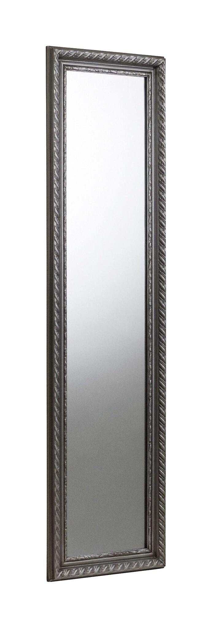 Rollo Pewter Dress Mirror