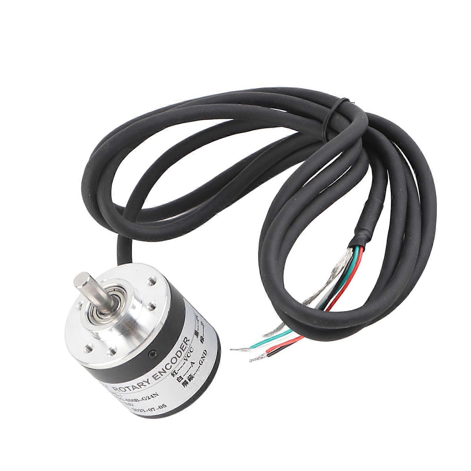 600P/R Magnetoelectric Incremental Rotation Encoder 5V?24V AB 2?Phases Shaft 6mm