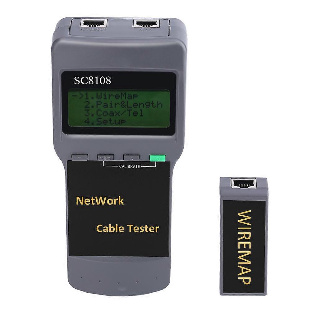CAT5 RJ45 Netzwerkkabeltester SC8108 Haltepunktfinder Längentest Entfernungsmesser