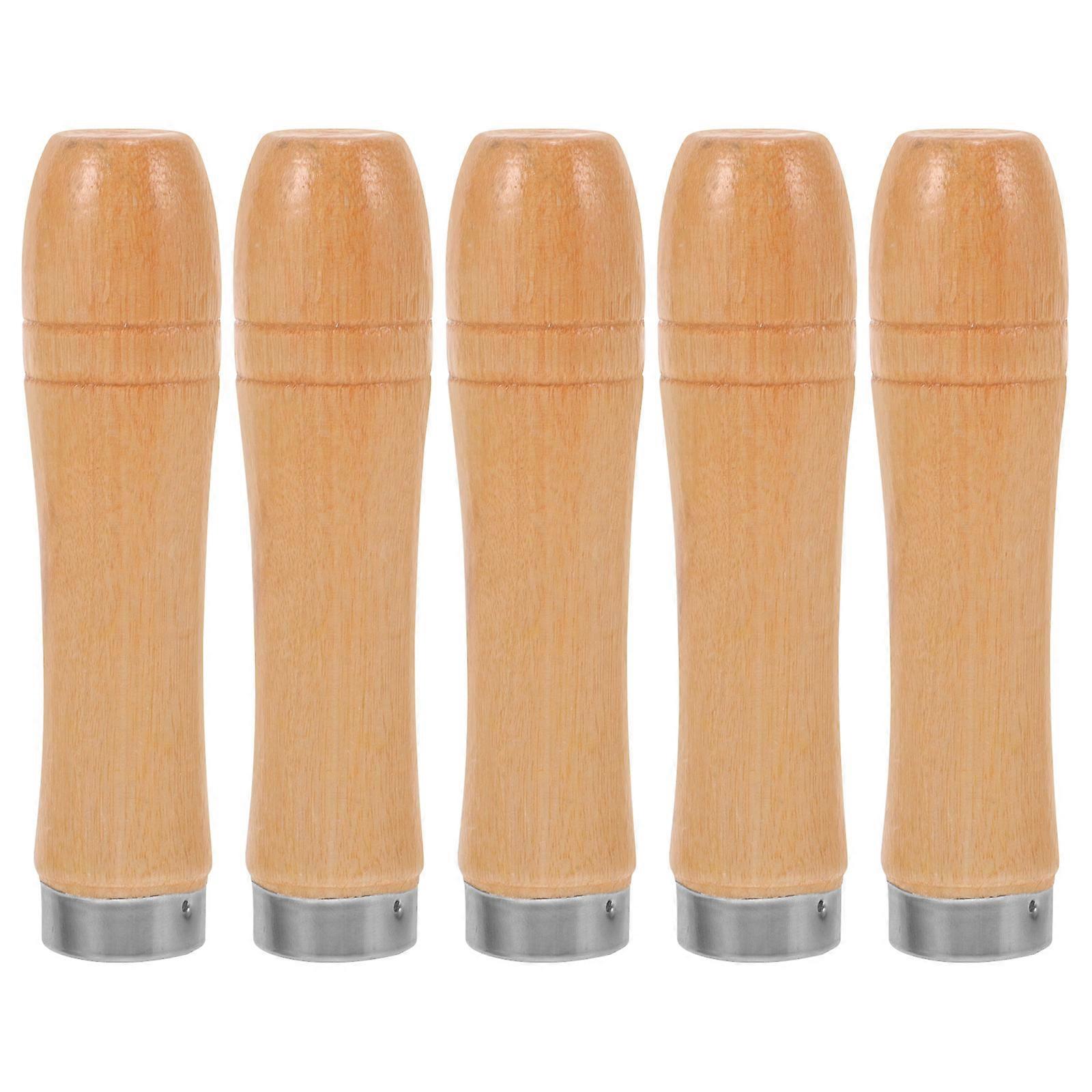 5Pcs Pot Handle Wood Grip Handle Replacement Kitchen Cooking Pan Cookware Handle