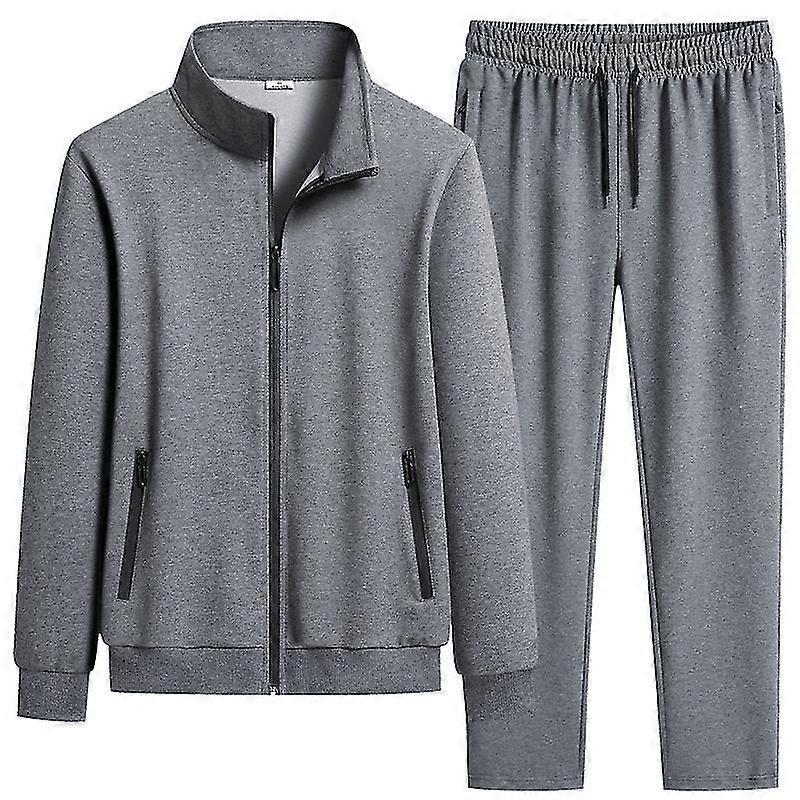 بدلة رياضية رجالية عارضة ترند ملابس رياضية طقم قطعتين