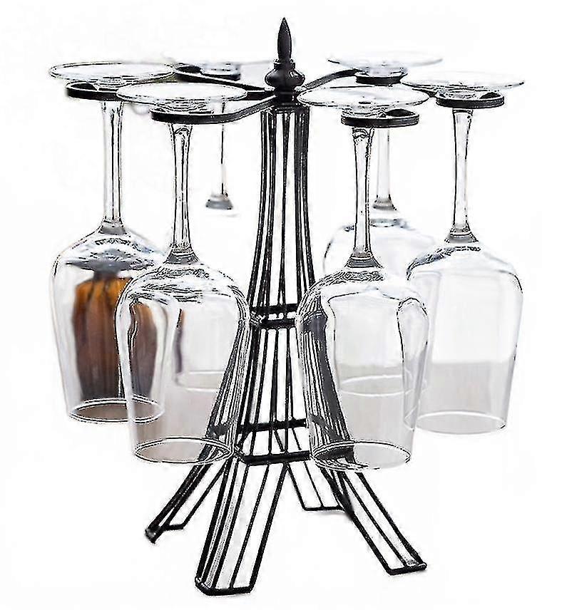 創造的な装飾グラスワイングラスアップサイドダウンハンギングセットワイングラスワインゴブレットホルダーワイン