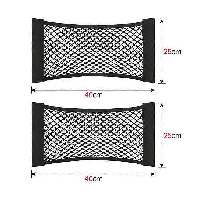 2x Car Boot Trunk Cargo Seat Back Elastic Storage Net for BMW MINI COOPER R50 R52 R53 R56 R57 F54 F55 F56 F57 Clubman Countryman