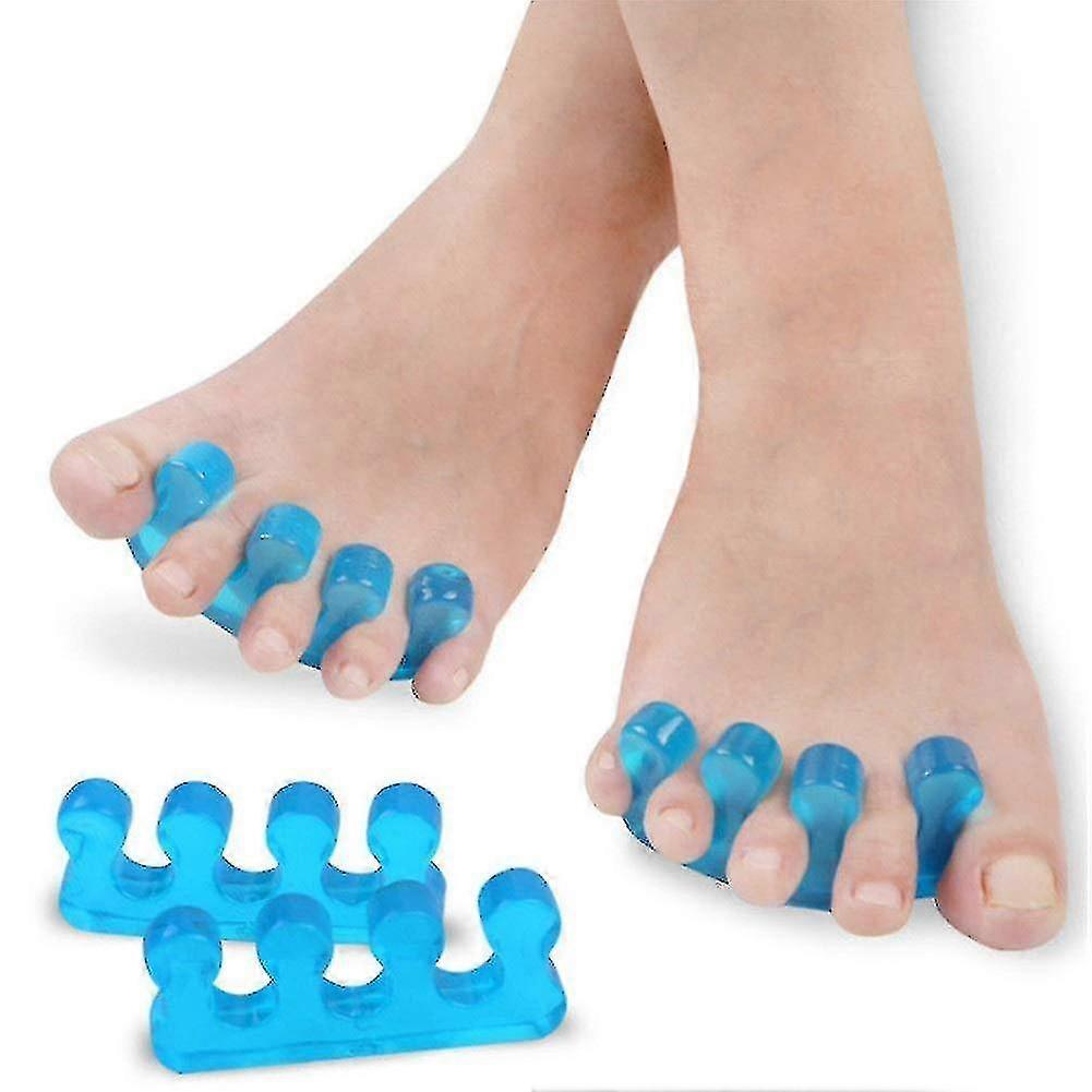 Toe Separators Silicone Hammer Toe Correctors Silicone Hammer Toe Corrector Toe Separators Hallux Valgus (transparent*2)
