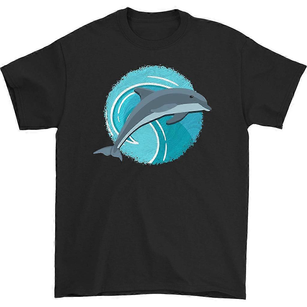 Dolphin Water Background T-shirt