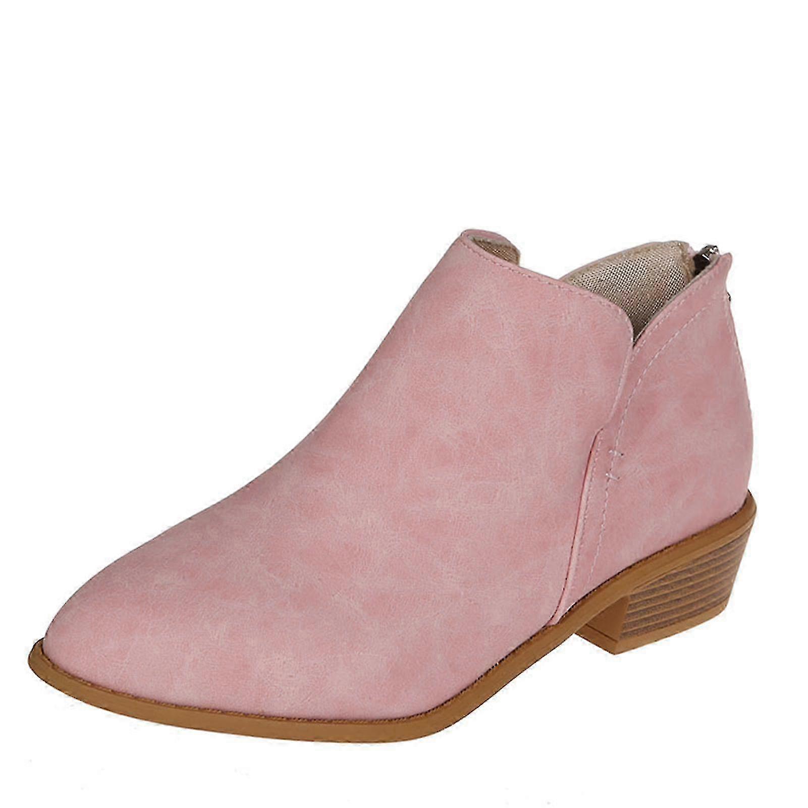 Ladies Comfy Zipper Boots Non-slipped And Wear Resistant Gift For Girlfriend Women Lover