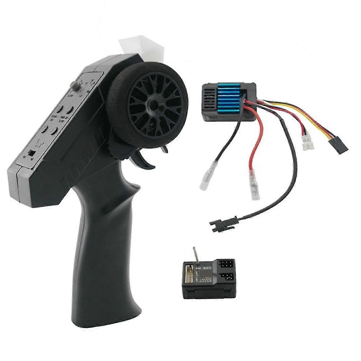 2.4g 2 Channel Remote Controller Kit Transmitter Receiver 50a Esc For Mn88k Rc Car Upgrade Parts