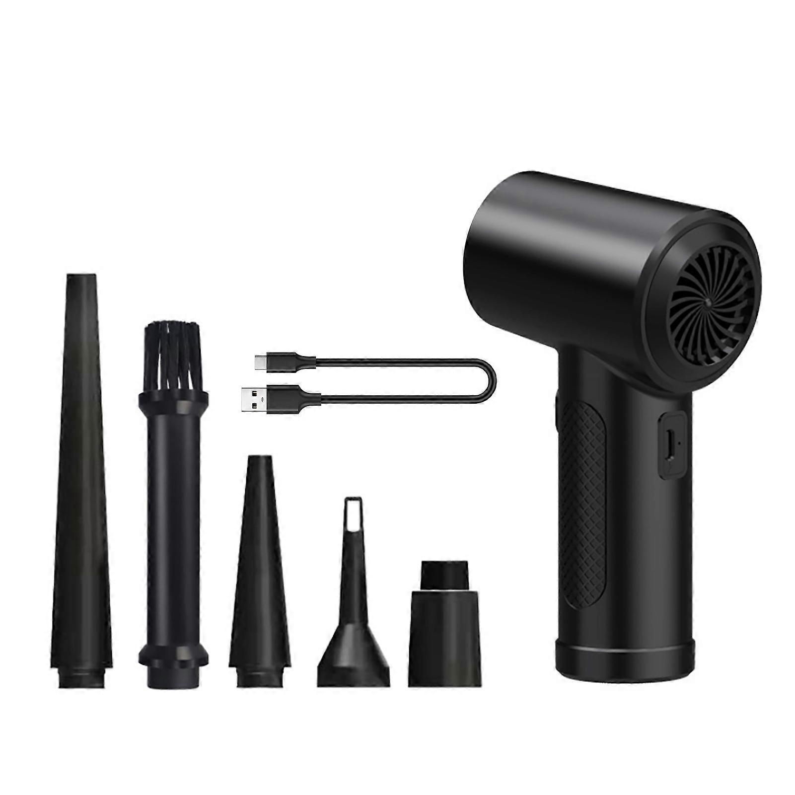 C4915 Electric Air Duster Handheld High Power USB Charging Cordless Dust Blower Compressed Air Can Vacuum Cleaner for Computer Keyboard