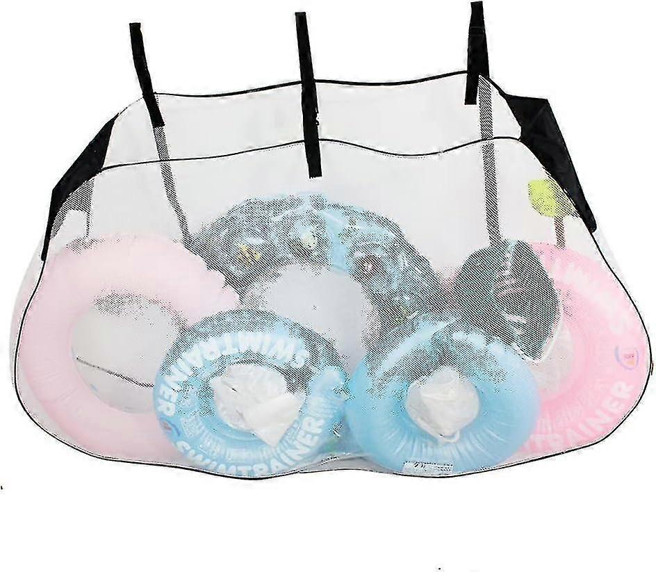 Pool Float Storage Bag, Pool Storage Bag Pool Toy Storage Swimming Pool Bag, Large Hanging Net Bag For Pool Fence, Beach