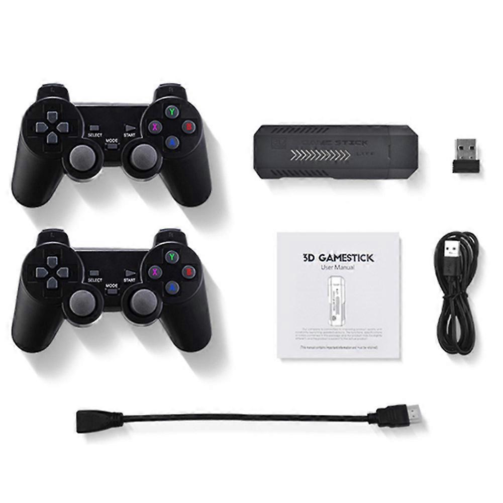 2 Player Plug and Play Video Game Stick Portable Small Game Console Toy Gift for Kids Adults