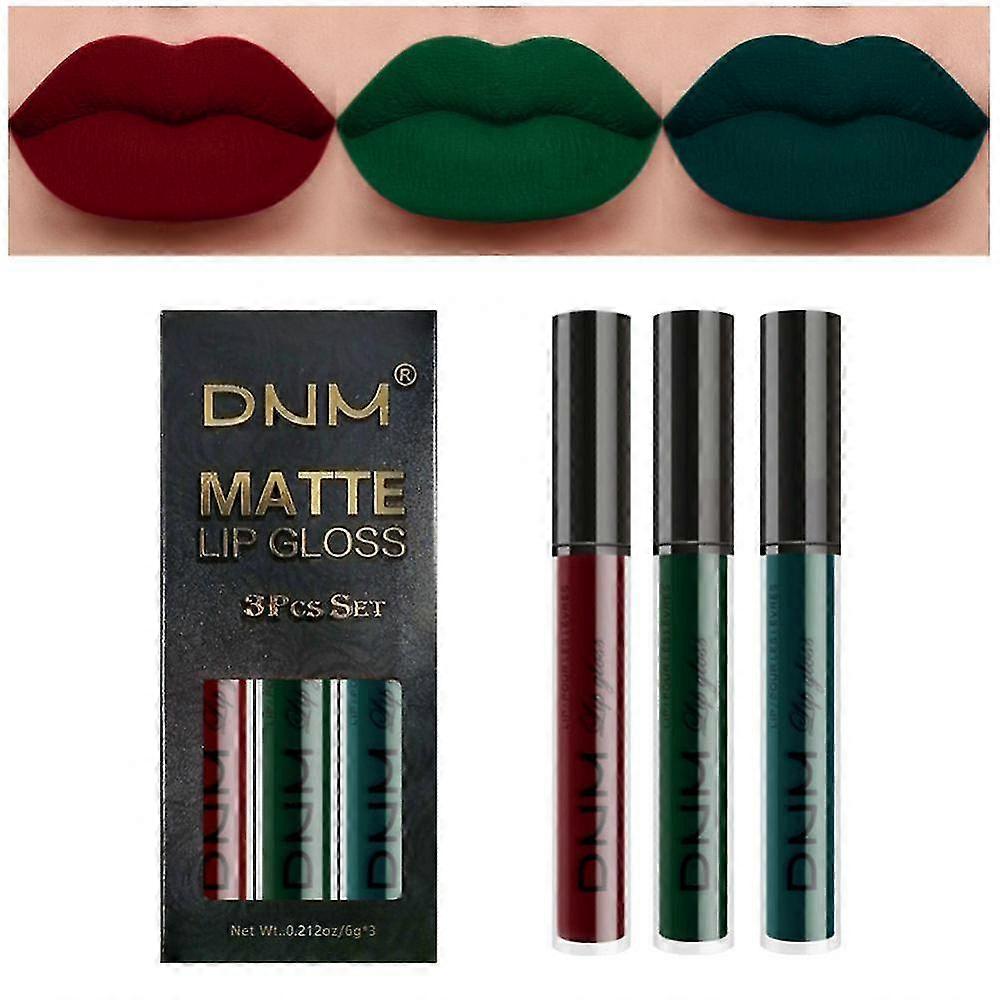 3pcs/set Purple La E Lip