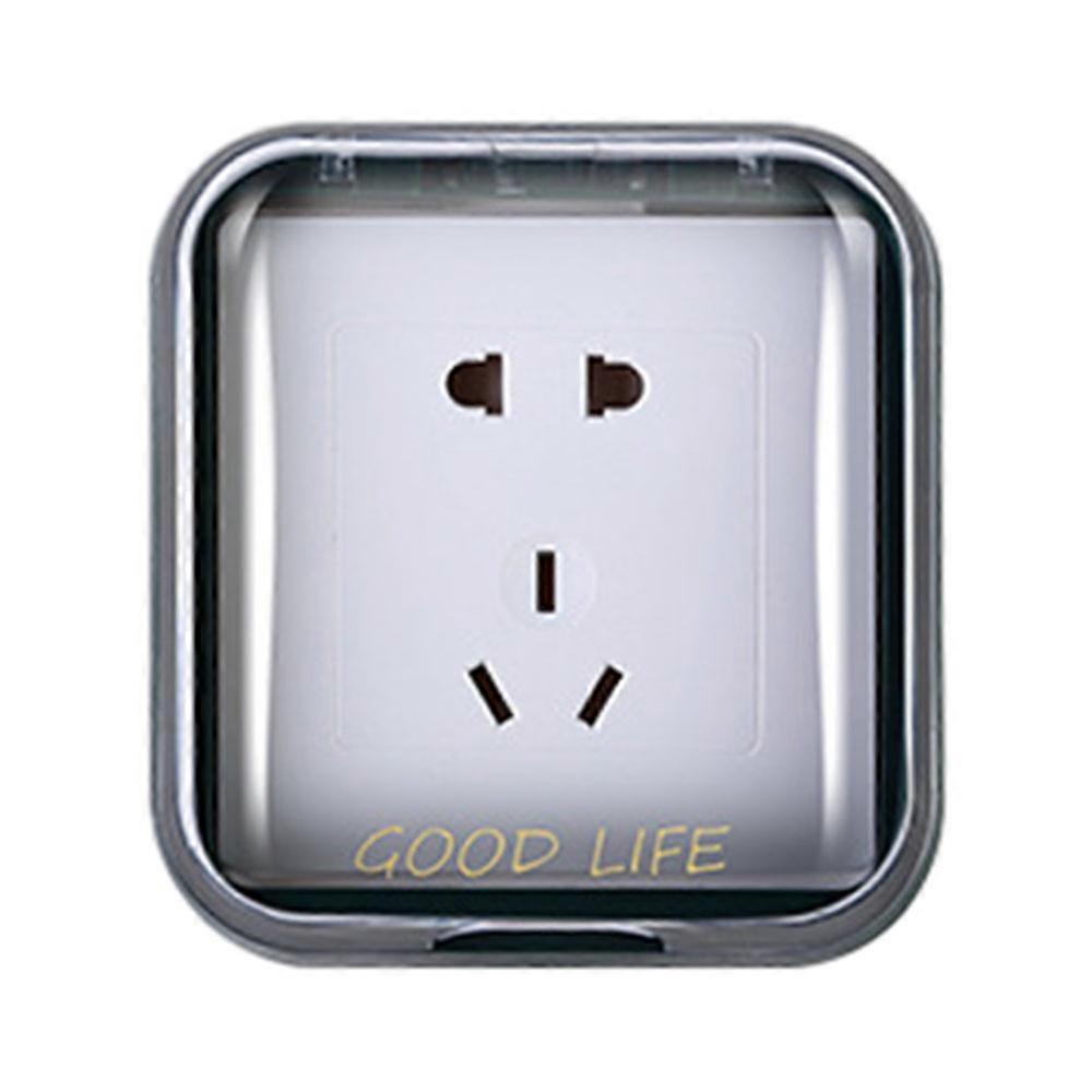 Universal Wall Switch Cover Switchable High-transparent Switch Shell for Daily Use