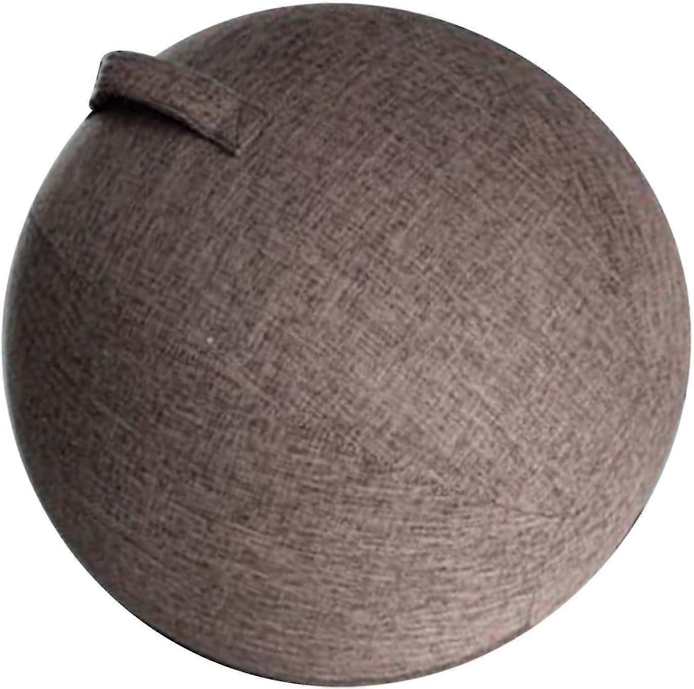 Exercise Ball, Stability And Fitness, Sitting Ball With Handles, Brown