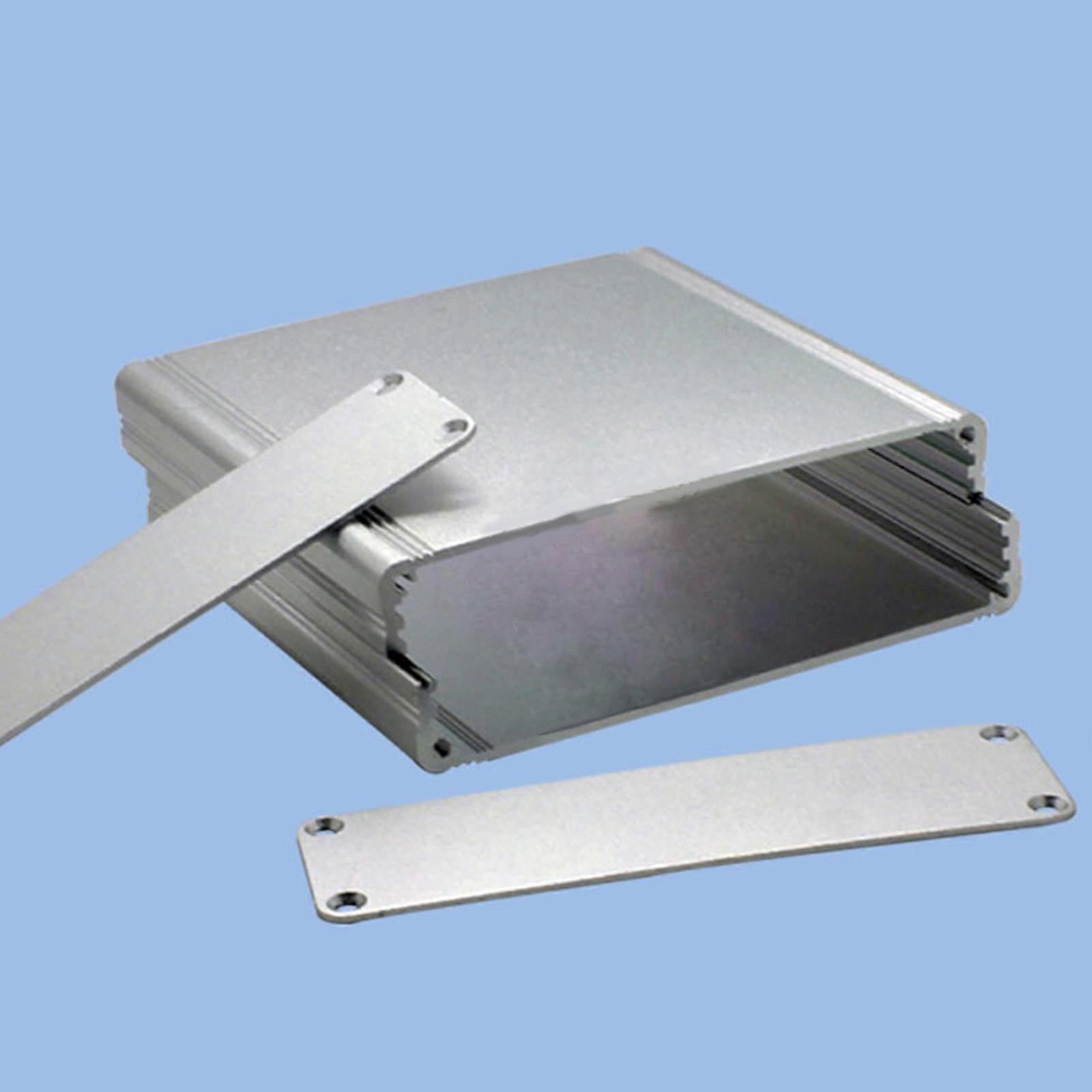 Aluminum Project Box Electronic Enclosure Case W/flange Compatible-for Pcb 3.94x4.13x1.18"