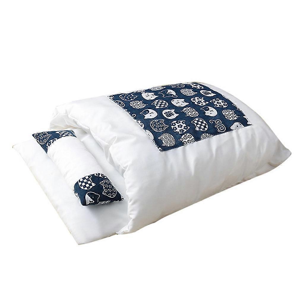 سرير القط للقطط الداخلية حقيبة كهف نوم الأليفة مخبأ المنزل الذاتي