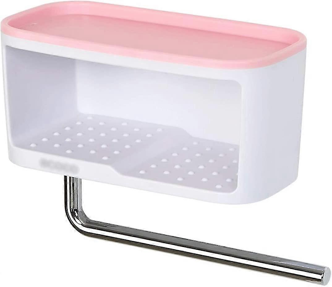 Soap Box The Multi-functional Soap Dish Has Load-bearing Capacity, A Soap Box Can Be Small Items On The Top, And A Plastic Soap Bar With A Rag Rod Hol