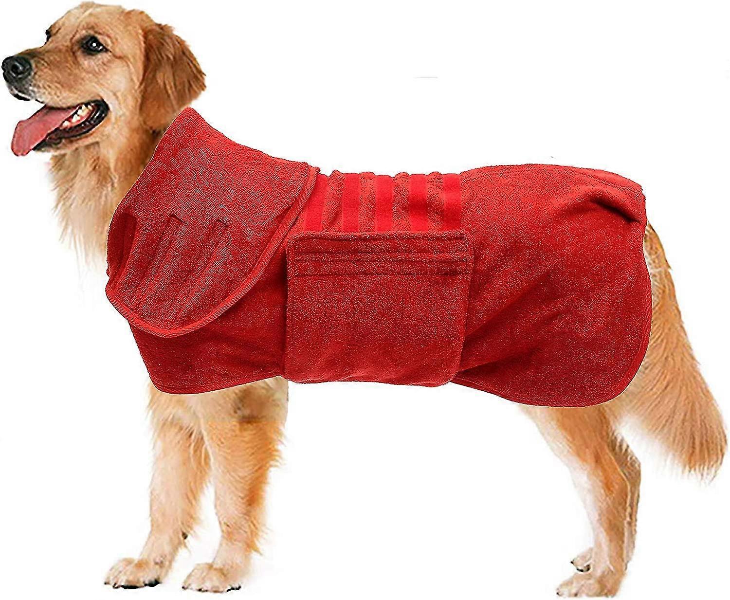 Super Absorbent Microfiber Dog Bathrobe