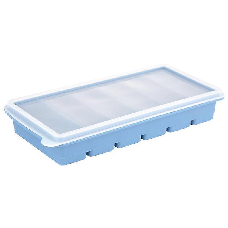 Silicone Ice Cube Trays with Lid, Large Size Easy-Remove Ice Cube Mold, BPA