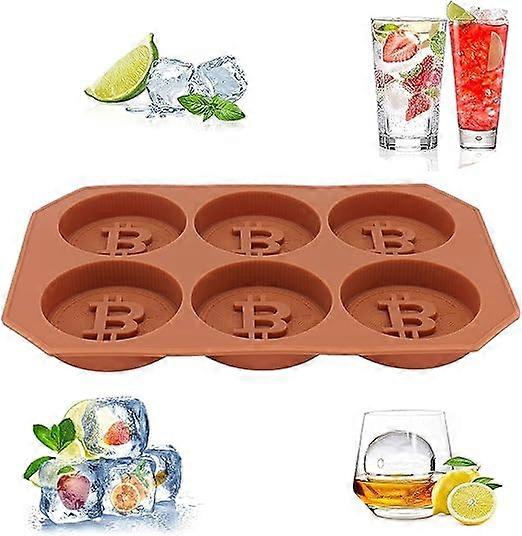 DIY Bitcoin Cake Mold Silicone Chocolate Baking Cake Mold for Making Chocol