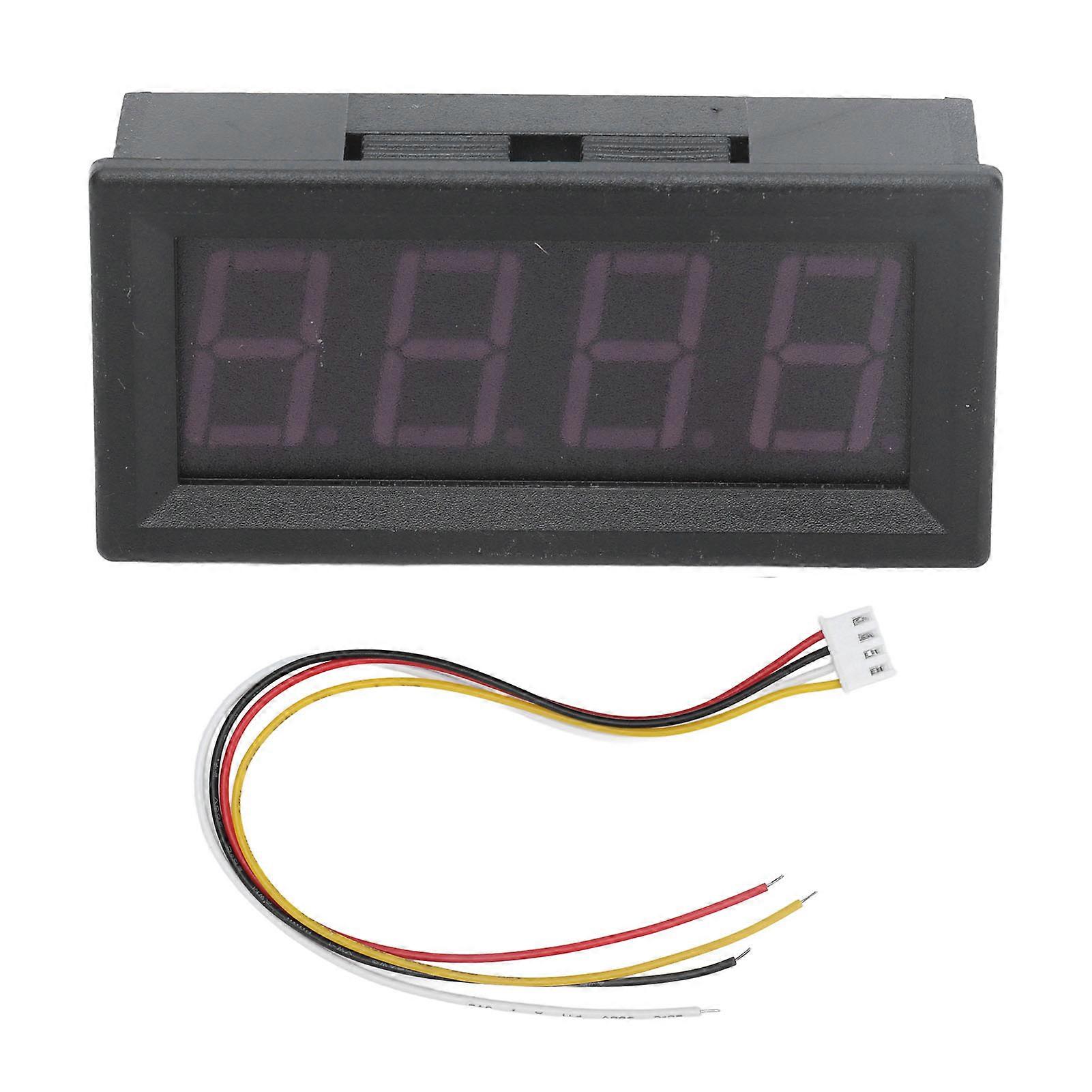 0.56in LED Digital Tube Display RS485 Serial Port Meter 4 Digit TTL Panel Module with Cable