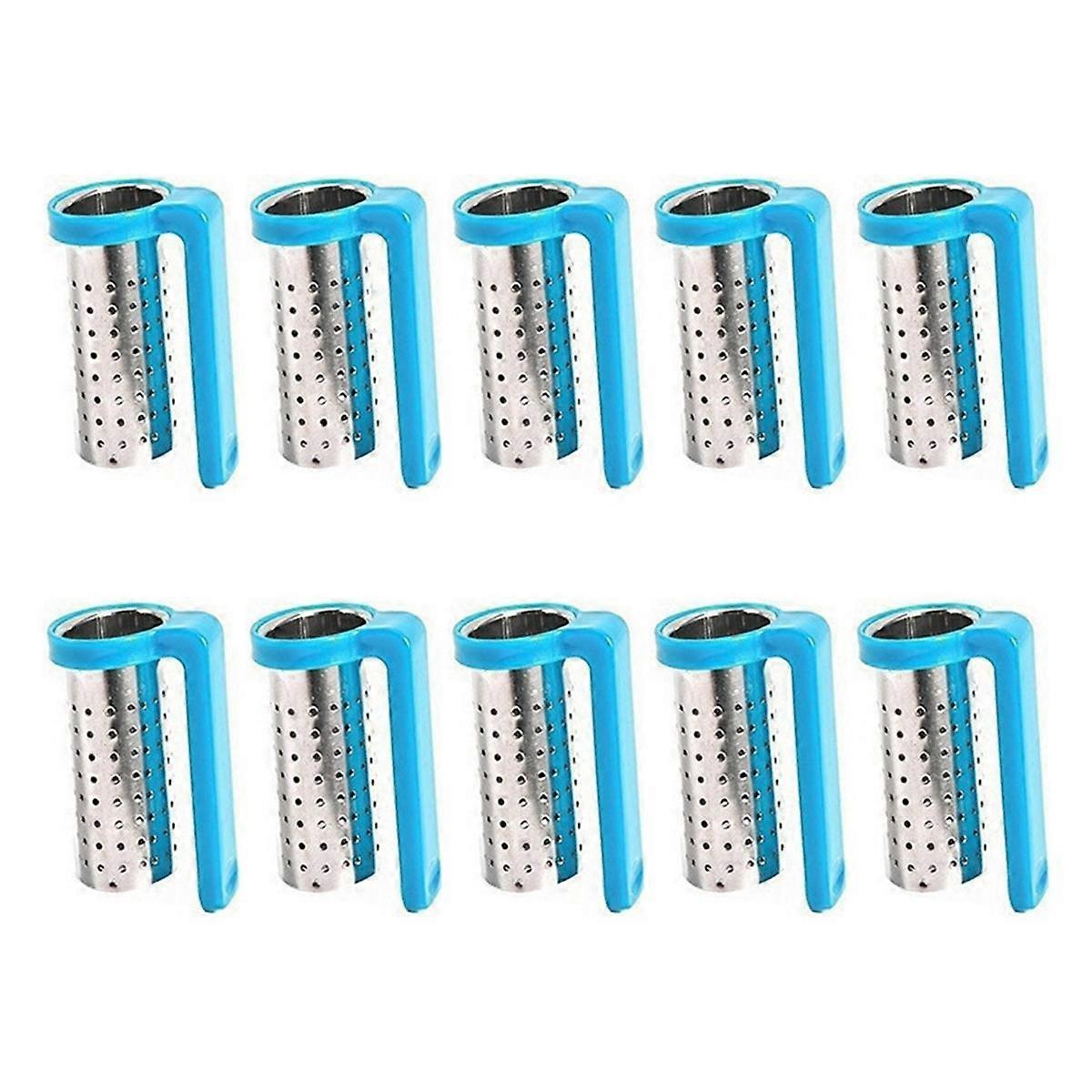 Tea Infusers Strainers Sieve Stainless Steel Infusers Teaware Tea Leaf Filter Diffuser Infusor Blue