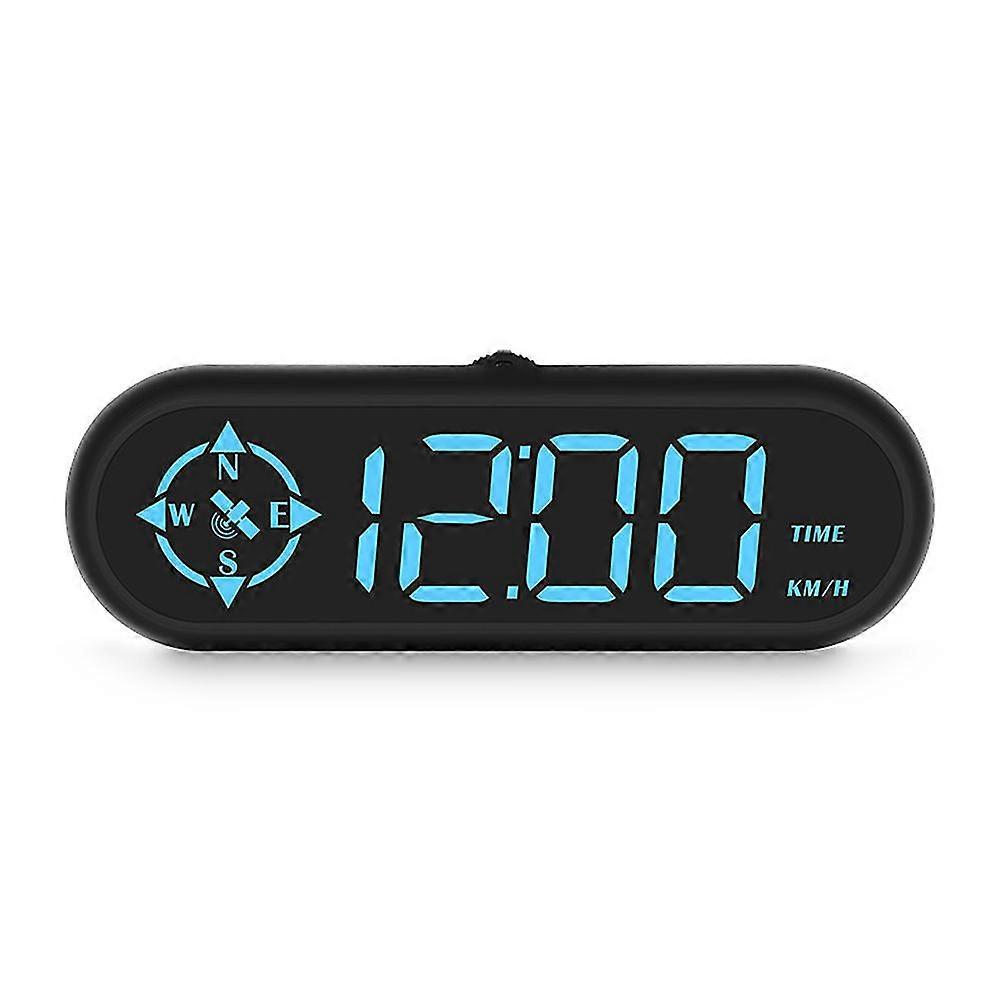 Car Hud Head-up Display Gauge With Large Font Vehicle Overspeed Alarm Display Car Auto Supplies