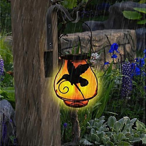 Solar Garden Light * Bird Lantern