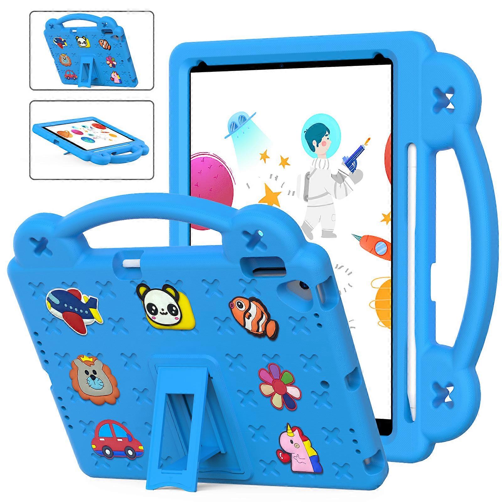 Ipad case for iPad Air 3rd (2019) / Pro 10.5' (2019) kids tablet case shockproof lightweight floor stand tablet case with large handle and sturdy case