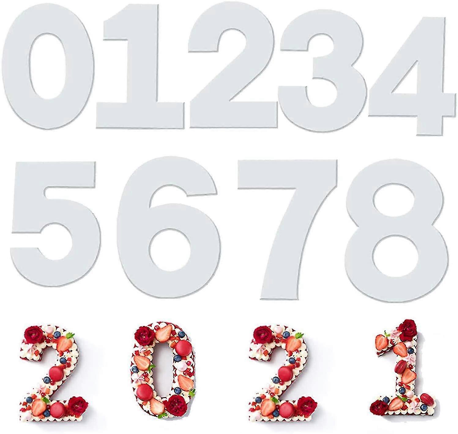 Cake Number Form Number Set, Number Cake Form Cake Number