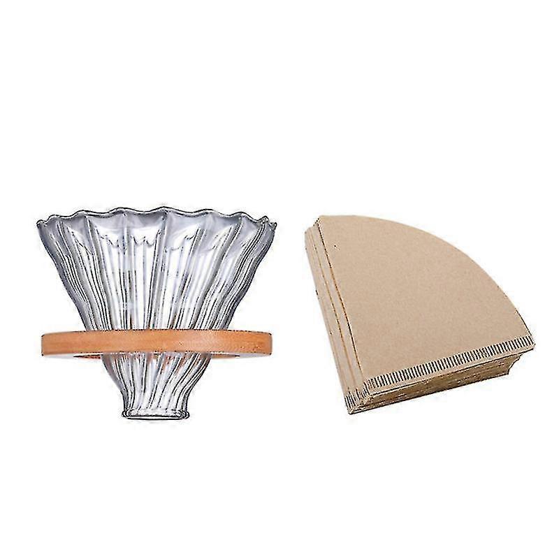 Transparent Coffee Filter 1 Set Filter Cup Coffee Maker Filter Cup Coffee Drip Filter