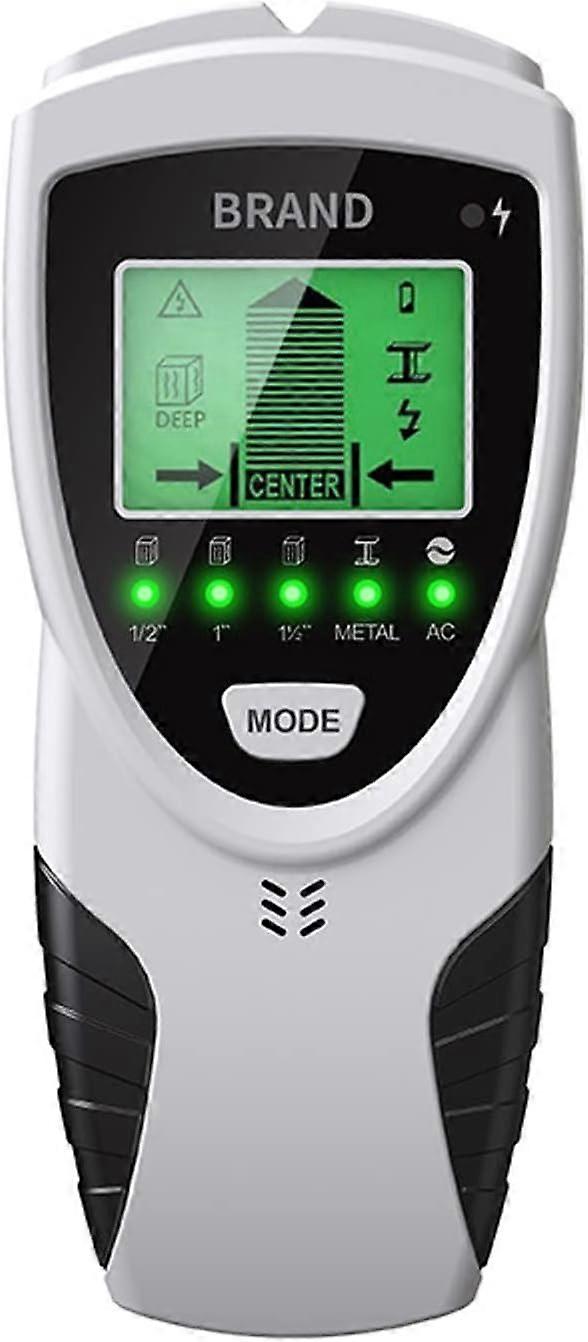 Stud Finder Wall Scanner, 5 in 1 Electronic Stud Sensor Wall Scaner, Wall Detector Sensor with LCD Display,Wall Detector for The Center and Edge of Wo