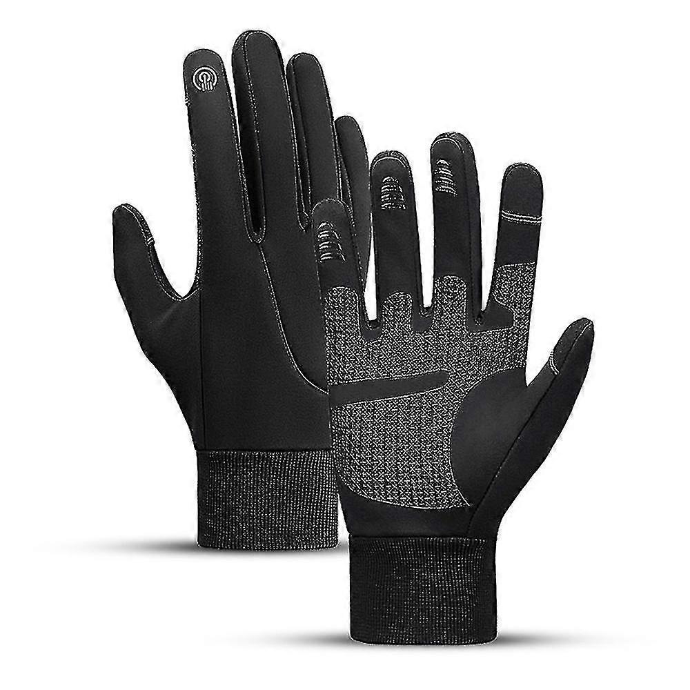 Vandtætte handsker til mænd og kvinder, varme vinterhandsker med følsomme