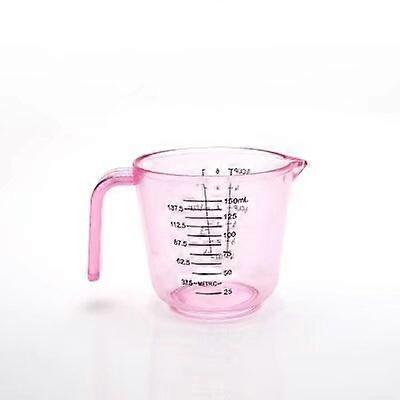 Kitchen accessory 2PCS measuring jug / beaker with multilingual measuring scales and different units of measurement, filling volume: 150ML, plastic, G