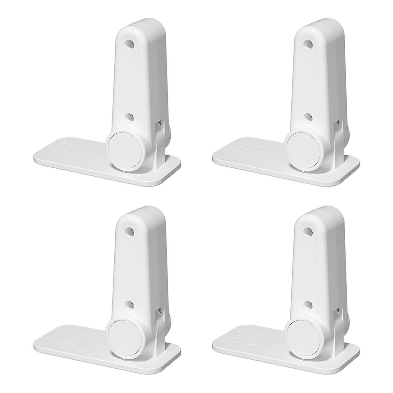 4pcs Multifunctional Home Hardware Strong Adhesive Door Handle Lock Child Safety
