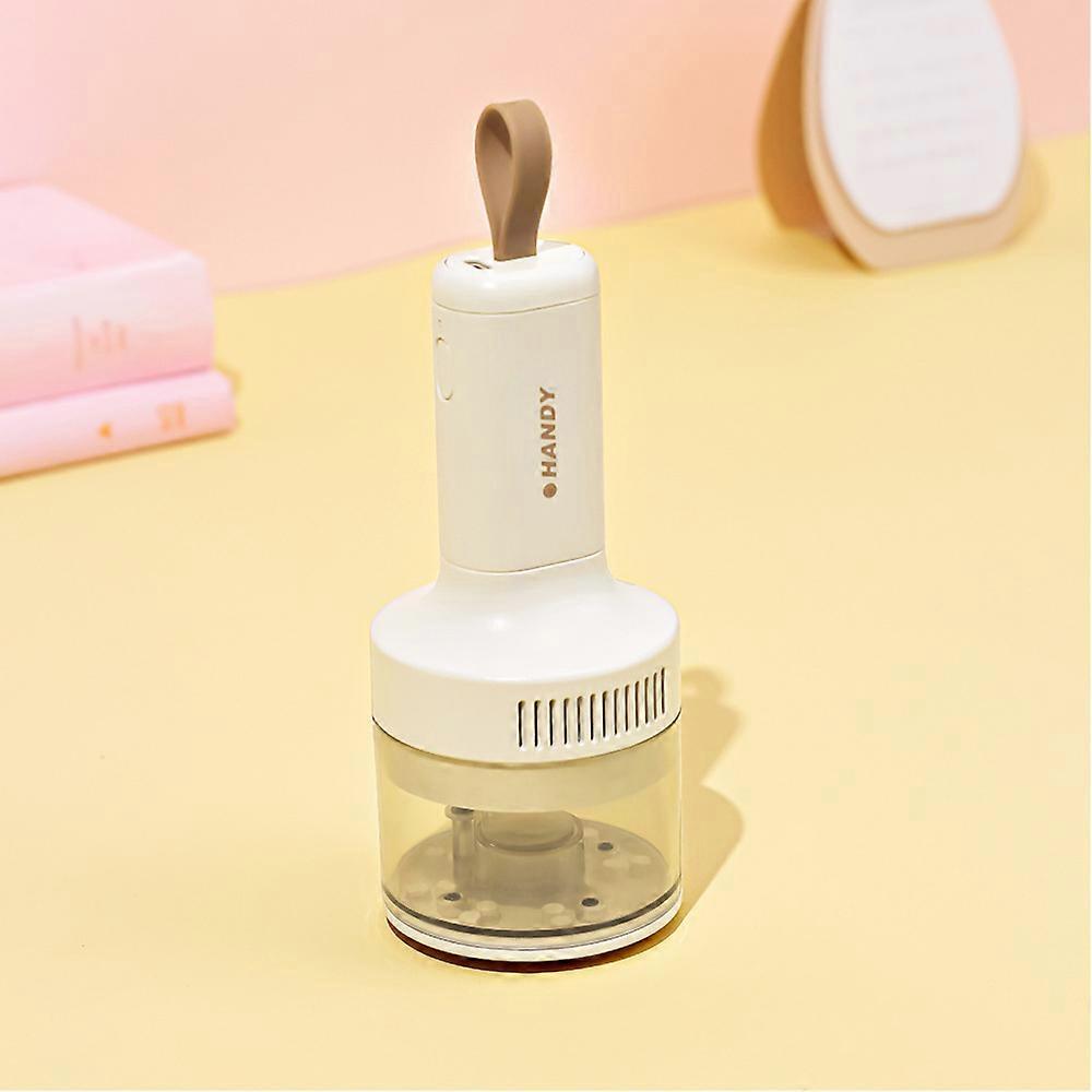 台式吸尘器迷你桌面吸尘器USB可充电高吸力吸尘器无线，带1200 mAh锂电池，适用于学校、家庭、关闭