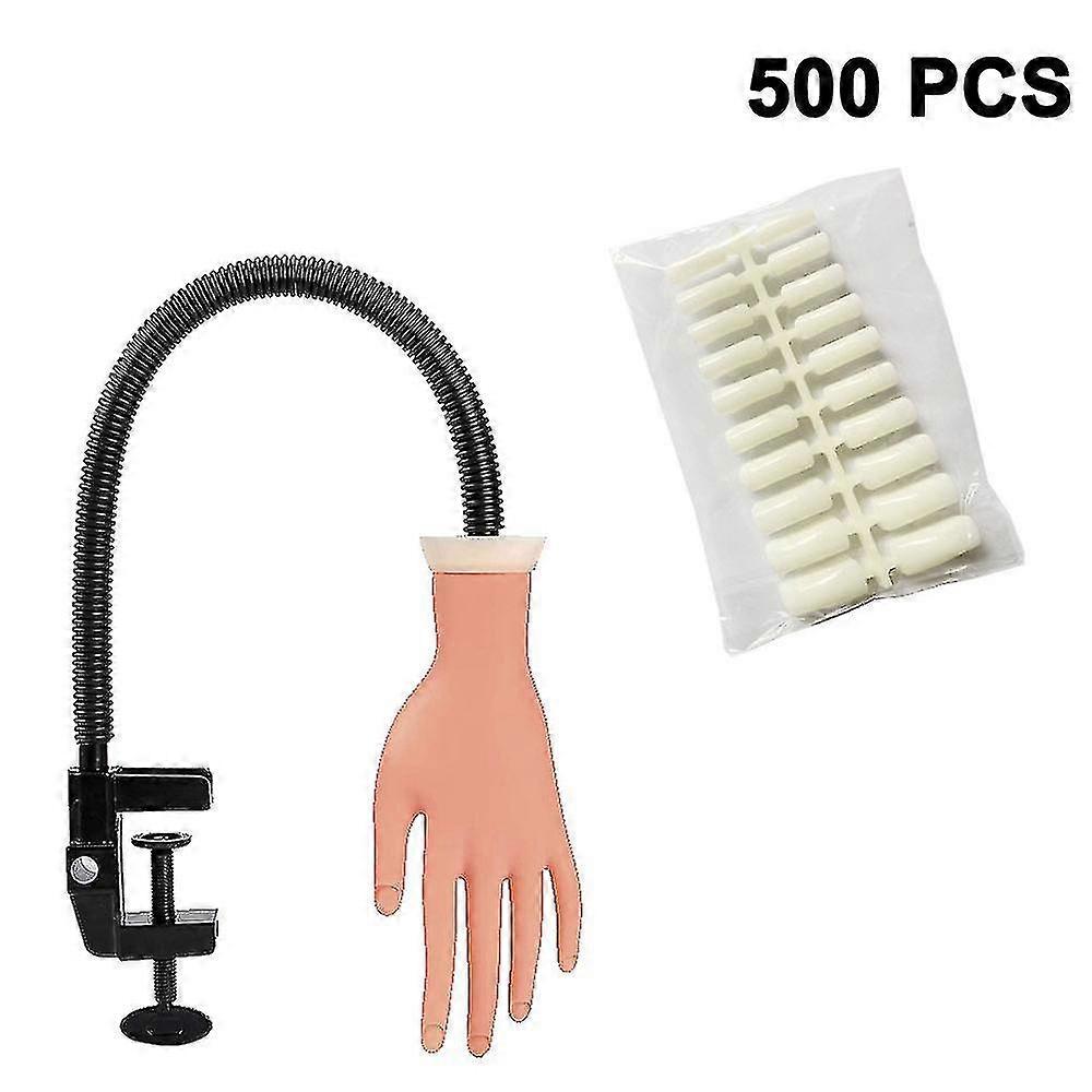 Nail Practice Model Hand Nail Display Manicure Supply Flexible Movable High Quality