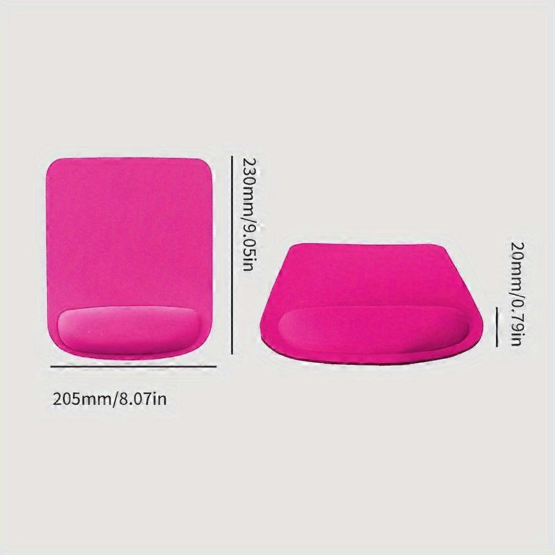 Ergonomic Wrist Rest for Computer Office Mouse Pad - Reduce Strain and Fatigue, Solid Color Hand Rest