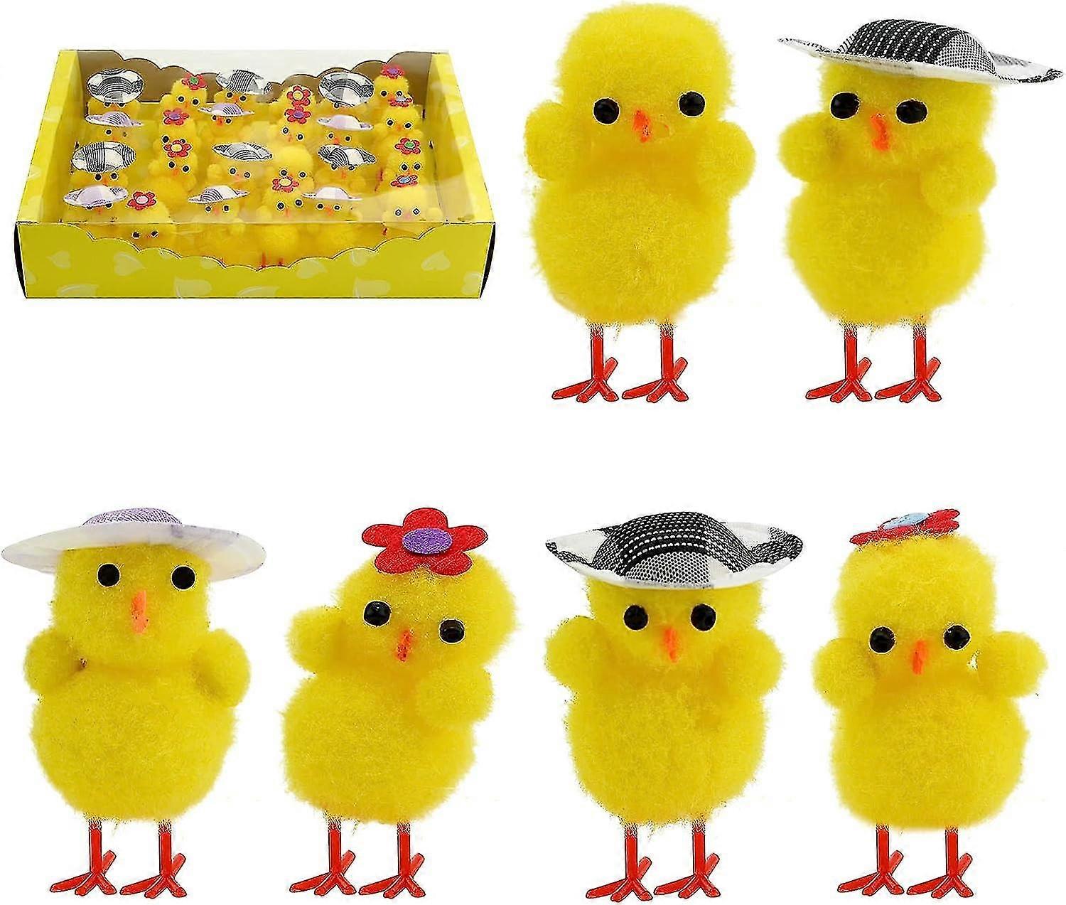 Zk-36 Pcs Easter Chicks | 4cm - Tall Mini Easter Chicks