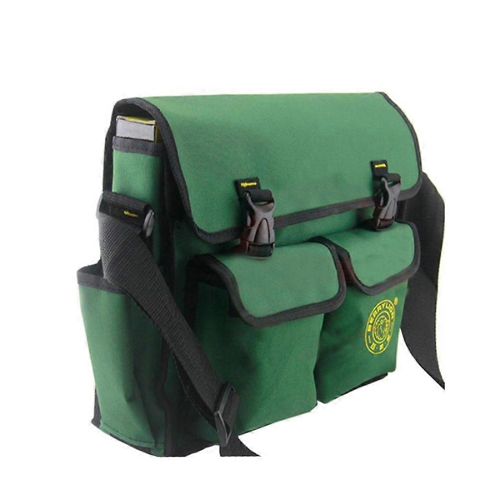 Thickened Oxford multi-function tool bag storage tool bag with strap