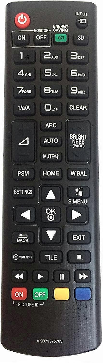 AKB73975763 Remote Control For LG LCD LED TV