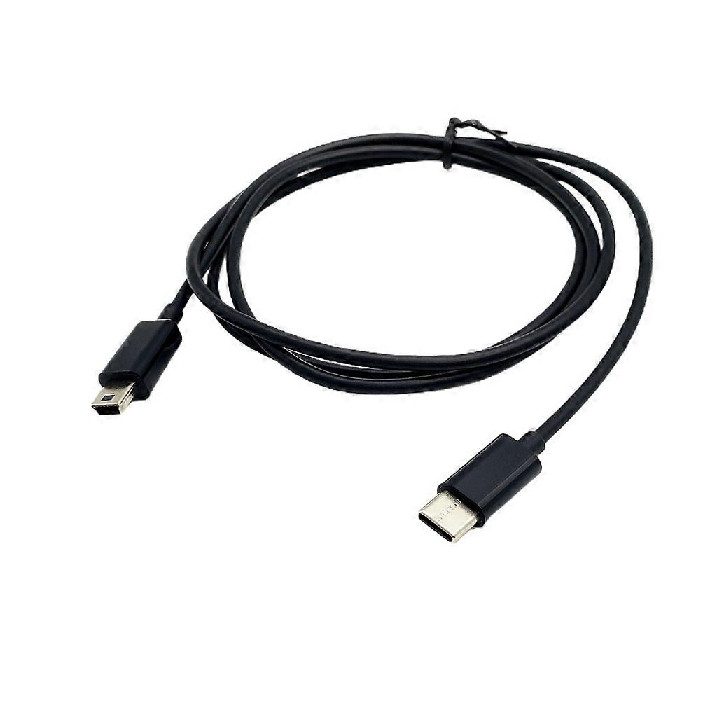 Durable USB Type C to Mini 5Pin Charger and Data Transfer Cable Connector