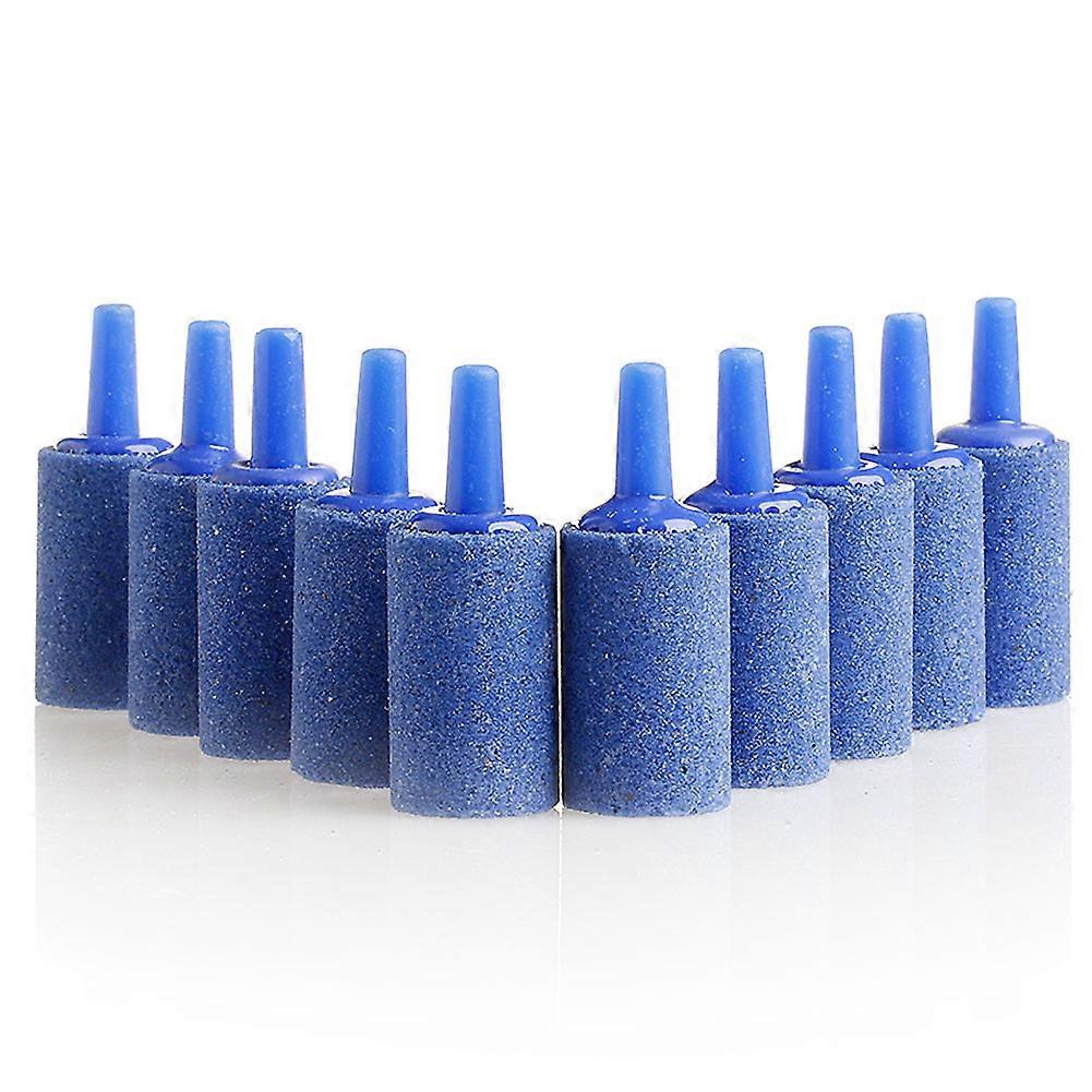 10-Pack Air Stone Bubble Cylinder Aerator Air Pump Accessories Oxygen Diffuser