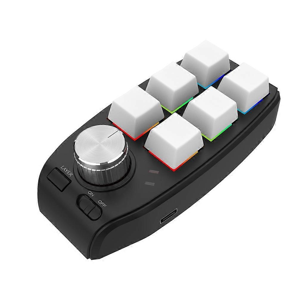 6-key Custom Keypad Macro Definition for Office Copy Paste PS Drawing Computer
