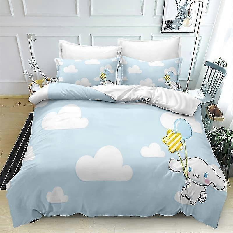 o740 Lençóis Capa de Colcha com Impressão 3D Conjunto de Capa de Cama Conjunto de Cama com Decoração de Fronha Capa de Colcha para Criança Adolescente (1 Capa de Edredom e 2 